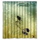 thumbnail image 1 of Cortina de ducha para baño con ganchos, tamaño 66 x 72 pulgadas, 1 of 3
