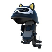 Magideal - Soporte De Teléfono Para Motocicleta Con Cubierta Superior Impermeable, Cuna Para Teléfono De Bicicleta, Soporte Creativo Para Teléfono De Bicicleta A Estilo D