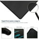 thumbnail image 4 of Mouse Pad Gamer Profesional, Alfombrilla De Ratón, Impermeable, Ergonómico, Base De Goma Antideslizante, Tamaño Grande (60 X 30 X 3 Cm), Altamente Duradero, Caucho De Calidad (azul), 4 of 6