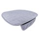 thumbnail image 5 of Cojín Universal Delantero Y Trasero De La Cubierta Del Asiento Del Coche De La Fila Cuadrada Gris, 5 of 5