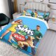 thumbnail image 3 of Los Sims Conjunto de sábanas temático, trío de piezas, cómodo y amigable con la piel, diseño único, regalo de decoración para el hogar para familiares, amigos y fans,135cm *200cm, 3 of 6