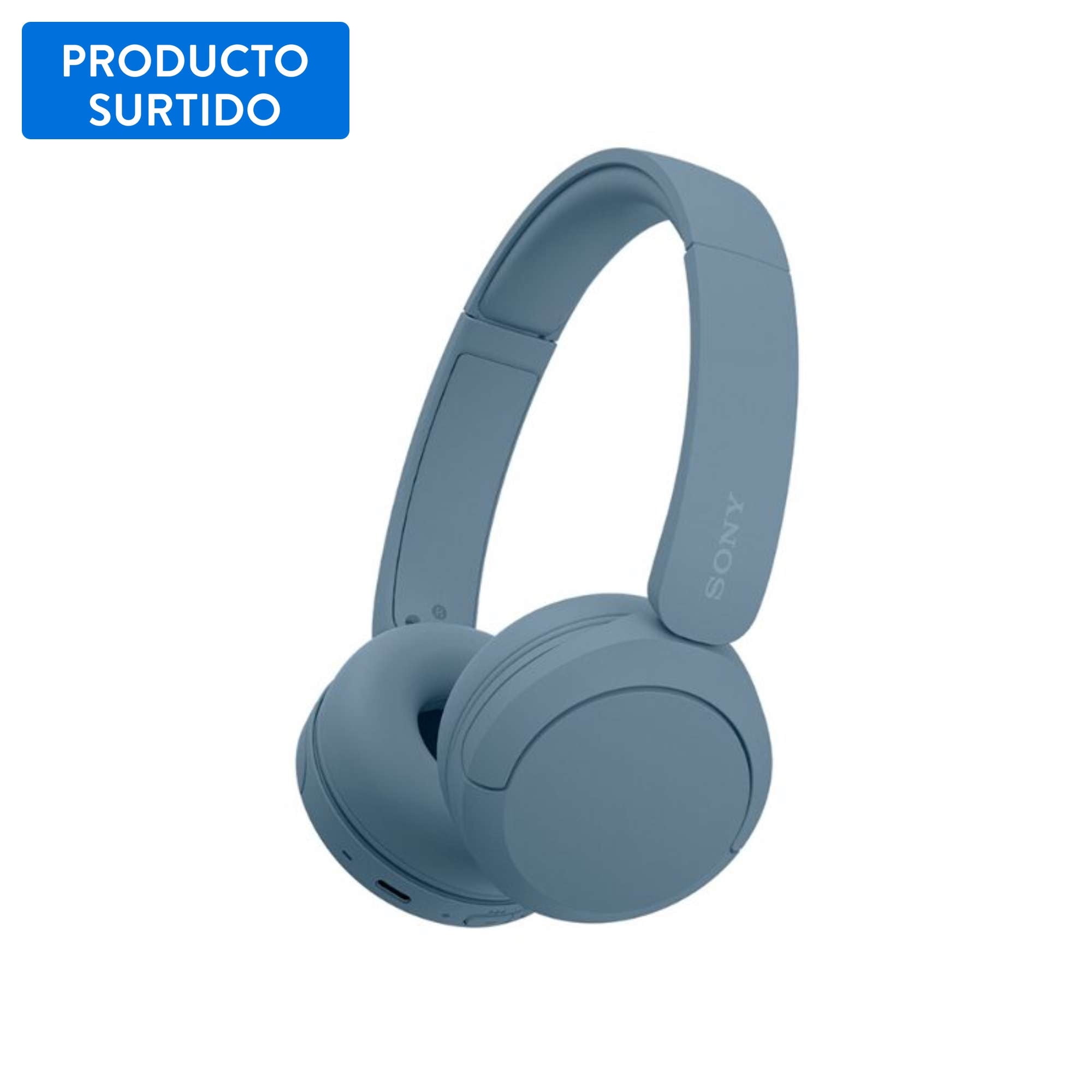 Sony - Audífonos Cintillo Bluetooth Wh-Ch520/Lz Uc Azul