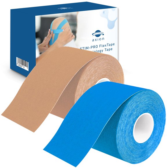 Cinta Kinesiológica axion 2 Rollos 4,9 m x 5 cm Impermeable