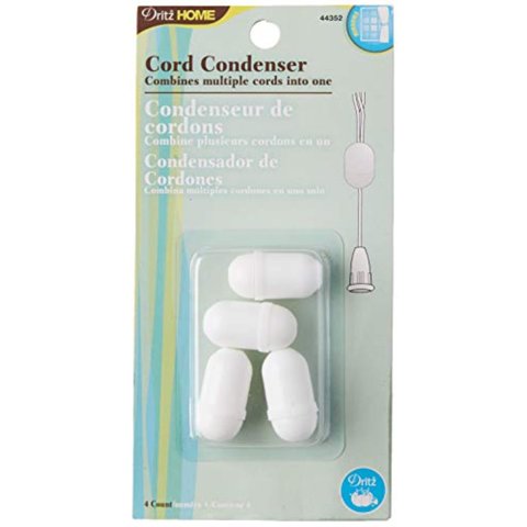 Condensadores Cord Dritz Home 44352 Blancos (4 Unidades)