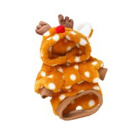 Magideal - Disfraz Navideño Para Mascotas, Perro, Gato, Reno, Suéter Con Estampado Navideño, Ropa Navideña Para Cachorros, Temática Navideña Para Perros Pequeños S