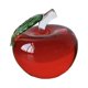 thumbnail image 2 of Figuras De Frutas De Vidrio, Pisapapeles, Decoración De Frutas Para Decoración De Mesa De Oficina, Manzana, 2 of 2