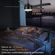 thumbnail image 5 of Ventilador de techo YUHAO de 132 cm negro con LED regulable, 6 velocidades y control remoto, 5 of 9