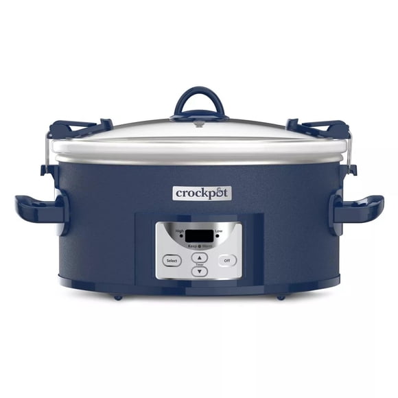 Olla de cocción lenta Poseidon Blue, 6,6 L, programable