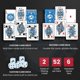 thumbnail image 5 of Juego de cartas y dados Masterpieces NFL Detroit Lions - Pack de 2, 5 of 7