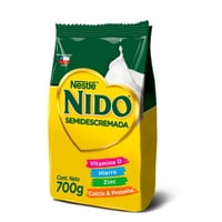 Leche En Polvo Semidescremada Bolsa 700 G Nido