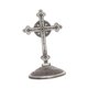 thumbnail image 4 of Estatuilla Cruzada De Pie, Estatua Cruzada De Aleación De Zinc Para Repisas, Escritorio, Sala De Estar, Plata, 4 of 5