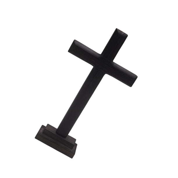Cruz de religiosa Jesús Adorno Artesanía Oración Muestra Reliquias Iglesia Cristianismo Crucifijo Estatuilla para dormitorio Pascua pequeña sala de