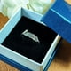 thumbnail image 2 of Anillos plumas alas zirconia plata 925 ajustable, 2 of 3