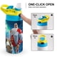 thumbnail image 4 of SuperKlaus Botella de Agua con Tapa Pop Top de Un Toque, Acero Inoxidable, a Prueba de Fugas, para Deportes, Botella Infantil azul 12 oz, 4 of 6