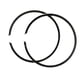 thumbnail image 3 of Juego De 2 Anillos 12140-99603 De Alta Calidad Para Motor Fueraborda Suzuki 2HP-9HP, 3 of 5