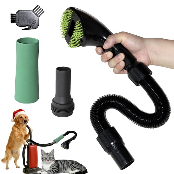 Cepillo de grooming para mascotas con aspiradora, removedor de pelo para perros y gatos Gforest