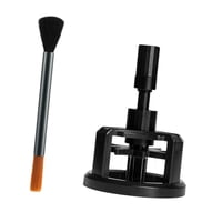 Magideal - Herramienta De Agitación De Distribuidores De Café, Agitación Portátil, Altura Ajustable, Manipulador, Con Cepillo De Limpieza, Para Regalos De Café E 51 Mm