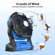 thumbnail image 3 of Ventilador portátil ONLYNEW recargable de 20000 mAh con linterna LED, 3 of 7