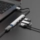 thumbnail image 2 of Adaptador Hub USB-C a 4 Puertos USB Hoco HB26, 2 of 2