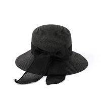 Homewell - Sombrero Negro Cinta 32Cm