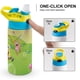 thumbnail image 4 of Bob Esponja Botella de Agua con Tapa Pop Top de Un Toque, Acero Inoxidable, a Prueba de Fugas, para Deportes, Botella Infantil azul 12 oz, 4 of 6