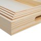 thumbnail image 5 of Bandejas de servicio anidadas de madera, set de 5, para manualidades, 5 of 7