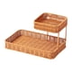 thumbnail image 3 of Estante De Almacenamiento Organizador De Almacenamiento Decorativo Hecho A Mano Para Baño Escritorio Dormitorio 2 Capas, 3 of 5