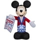 thumbnail image 1 of Inflable con ventilador de Mickey Mouse 152 cm, patriótico y con LED – Gemmy, 1 of 1