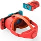 thumbnail image 1 of Auricular VR ajustable para Nintendo Switch y modelo OLED - Gafas con lente ajustable y correa Elite, gafas 3D para mejorar la experiencia de juego.-Naranja y azul, 1 of 7