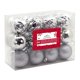 thumbnail image 3 of Adornos de bolas navideñas Hallmark Silver, juego de 24, 3 of 4
