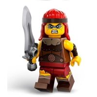 Minifiguras Lego Serie 25 Fierce Barbarian Con Accesorios