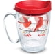 thumbnail image 1 of Vaso térmico Tervis 473 ml Cardinals Tritan transparente, 1 of 9