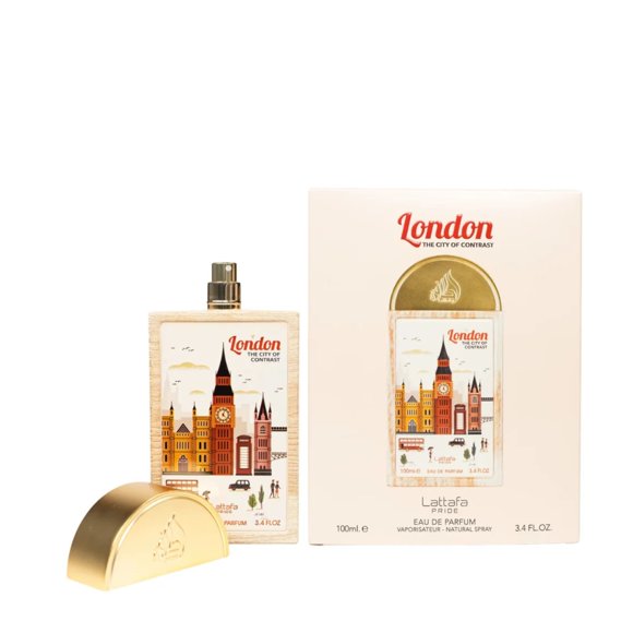 London The City Of Contrast Lattafa 100 Ml Edp Mujer