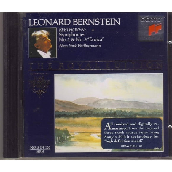 CD Sony/Columbia Bernstein – Bailes Sinfónicos y Rapsodia