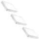 thumbnail image 1 of Pack 3 Foco Sobrepuesto Cuadrado 18w Luz Calido Panel Led Plafon, 1 of 3