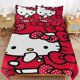 thumbnail image 5 of Cute Hello Kitty Bedding Sets for Girl Comforter Set 3pcs Comforter Sets, 5 of 5