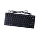 thumbnail image 1 of Teclado con cable USB, pulsación silenciosa, práctico, pequeño, alta confiabilidad, moderno, 78 teclas, escritura cómoda para el hogar, portátil y Negro, 1 of 5