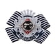 thumbnail image 1 of rayas de viento azul marino corona broche uniformes escolares corsage accesorios de vestir, 1 of 3