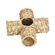 thumbnail image 1 of Túnel De Hierba Para Hámster, Casa De Paja De Juguete Para Animales Pequeños, Conejo Pequeño, Jerbos, Cuatro Puertos, 1 of 3