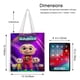 thumbnail image 5 of Zool Babies Bolso de tela con estampado de lienzo para mujer, bolsa de compras reutilizable y estética, con cremallera interior, regalo para mujer,38*45cm., 5 of 6