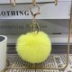 thumbnail image 1 of suxuMhao Llavero de Bola de Felpa, 2 Pzas Anillos de Llaves Amarillos - Anillo de Llaves para Llaves, Soporte de Llaves de Auto Duradero, Llavero Lindo, Soporte de Llavero Práctico, Tamaño, 1 of 1