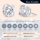 thumbnail image 4 of Arete Solitario de Diamante Cultivado en Laboratorio The Diamond Channel, 4 of 9
