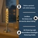 thumbnail image 2 of Velas sin llama Prerish, 6 unidades, con temporizador y cadena de estrellas doradas, 2 of 7
