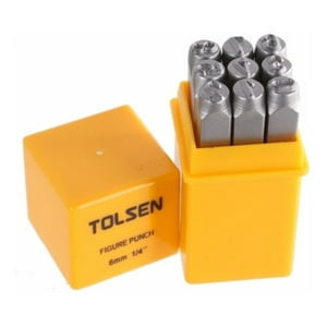 Tolsen - Números De Golpe 6Mm