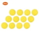 thumbnail image 2 of Paquete de 100 balas rellenas redondas blandas de EVA universales para pistola de juguete Rival (amarillas), 2 of 8