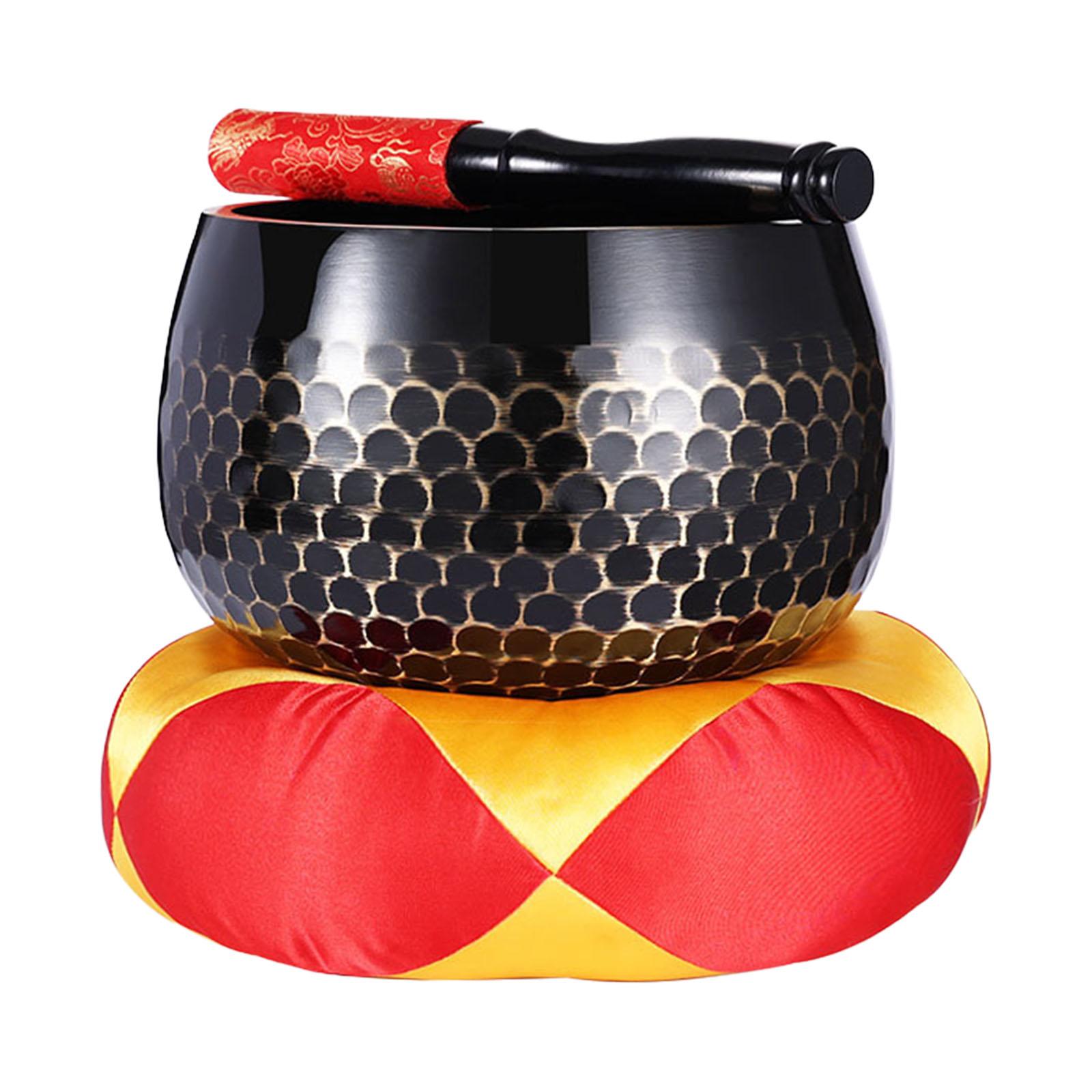 Magideal - Cuenco Para Cantar, Juego De Cuencos Para Cantar Tibetanos, Cuenco Para Meditación Budista Artesanal Auténtico Hecho A Mano Para Decoración De Música