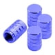 thumbnail image 2 of 4 Piezas Tapas De Vástago De Válvula De Neumático Tapas De Aire De Neumáticos Para Camiones SUV Motocicletas Azul Oscuro, 2 of 5