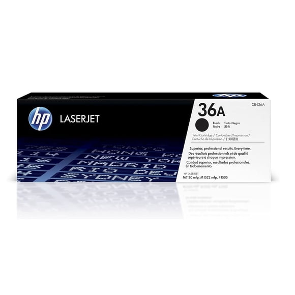 Toner N°36A CB436A Black 2.000 Páginas