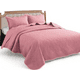 thumbnail image 3 of Quilt verano king palo rosa 270x250cm genérica, 3 of 3