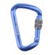thumbnail image 4 of Tipo Cerradura Azul Del Tornillo Del Mosquetón Del Monta?ismo D De Aluminio 28KN Que Sube, 4 of 5